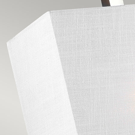 Applique Contemporanea Teva Acciaio Nichel Lucido 1 Luce E27