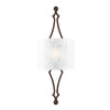 Applique Contemporanea Tilling Acciaio Ferro Anticato 1 Luce E27