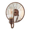 Applique Industrial Nordico Urban Renewal Acciaio Bronzo Astral 1 Luce E27
