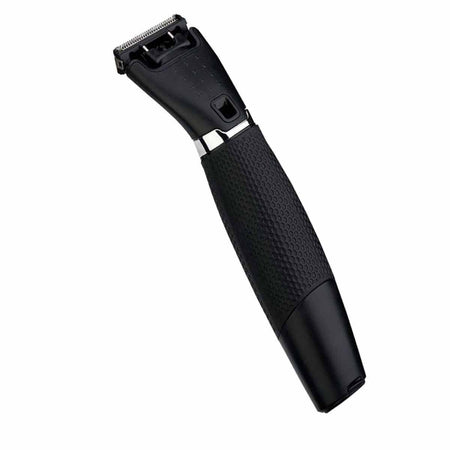 Tagliacapelli Ricaricabile Senza Filo 7W Nero, Lama Acciaio Inox, Pettine Regolabile 1–10 mm, Testina Rimovibile, USB, LED Carica