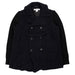 COMME DES GARCONS SHIRT Men's Double Breasted Coat in Blue Navy da uomo