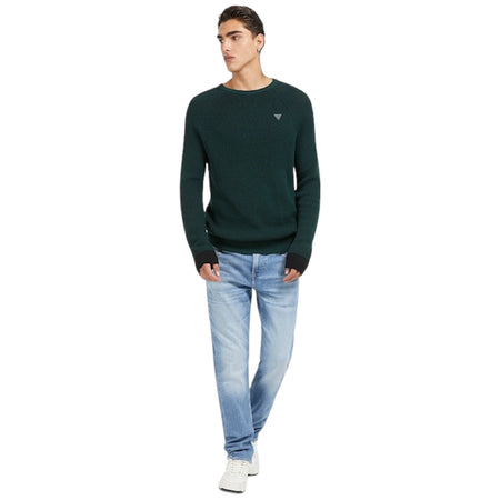 Guess maglioncino verde Alpin M3BR15 Z38Q1