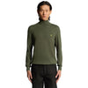 Lyle & Scott maglione collo alto verde in merino KN2103VC