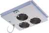 Gruppo 3 Ventole a Soffitto con Termostato per Armadi Rack