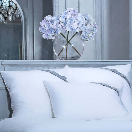 Federa cuscino percalle 80 Fili Bow Tie, bianco, 50x70 Perle de Coton Casa e cucina/Tessili per la casa/Biancheria da letto/Lenzuola e federe/Federe Scontolo.net - Potenza, Commerciovirtuoso.it