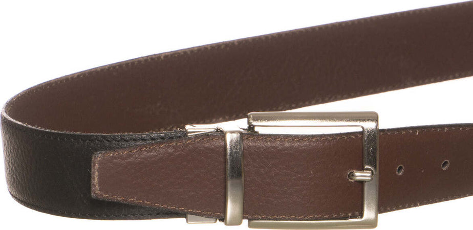 Federico---Cintura-Reversibile-Testa-di-Moro-e-Nero-In-Vera-Pelle-di-Vitello-Double-fast