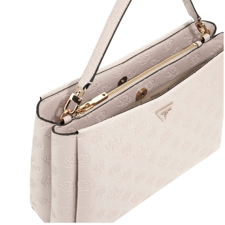 Guess borsa a mano crema 4G Logo peony TISHA HWPD7764070STL