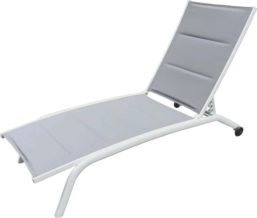 FELES---lettino-da-giardino-impilabile-in-alluminio-e-textilene-imbottito-Bianco-Milani-Home