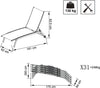 FELES---lettino-da-giardino-impilabile-in-alluminio-e-textilene-imbottito-Blu-Milani-Home