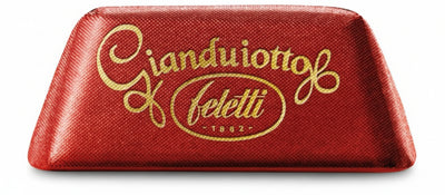 Feletti gianduiotti rossi fondenti 100 pezzi in espositore a marsupio (consegna gratuita )