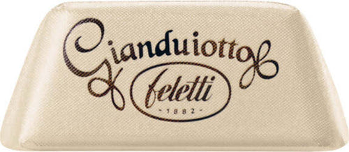 Feletti gianduiotto bianco espositore a marsupio da 1 kg. (consegna gratuita )