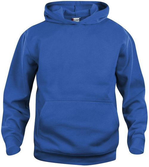Felpa Basic Royal Azzurro con Cappuccio Tascone a Marsupio Bambino