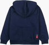 Felpa Bimbo 100% Cotone Blu con Cappuccio Felpa sportiva estiva Bambino Blue e Rossa Full Zip Casual Tinta Unita felpa bambino/ragazzo Piccole Canaglie - Tropea, Commerciovirtuoso.it