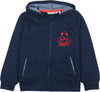 Felpa Bimbo 100% Cotone Blu con Cappuccio Felpa sportiva estiva Bambino Blue e Rossa Full Zip Casual Tinta Unita felpa bambino/ragazzo Piccole Canaglie - Tropea, Commerciovirtuoso.it
