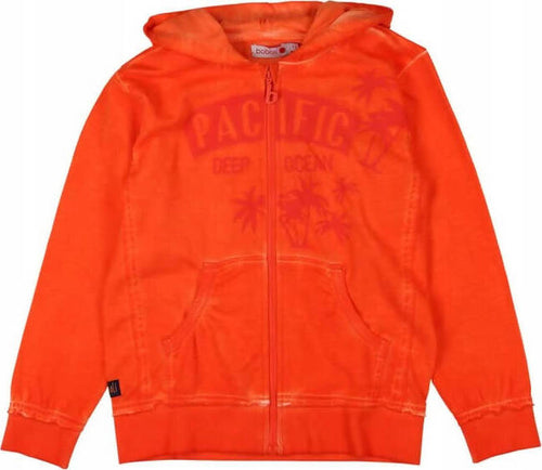 Felpa Bimbo Arancione con Cappuccio Ful Zip Felpa Arancio Bambino con Tasca Frontale Stampata felpa bambino Piccole Canaglie - Tropea, Commerciovirtuoso.it