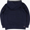 Felpa Bimbo Blu con Cappuccio Full Zip Felpa 100% Cotone Blu Scura Bambino con Tasca Frontale felpa bambino Piccole Canaglie - Tropea, Commerciovirtuoso.it
