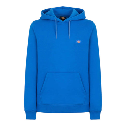 DICKIES felpa cappuccio dickieas oakport hoodie - blu turkish sea da uomo