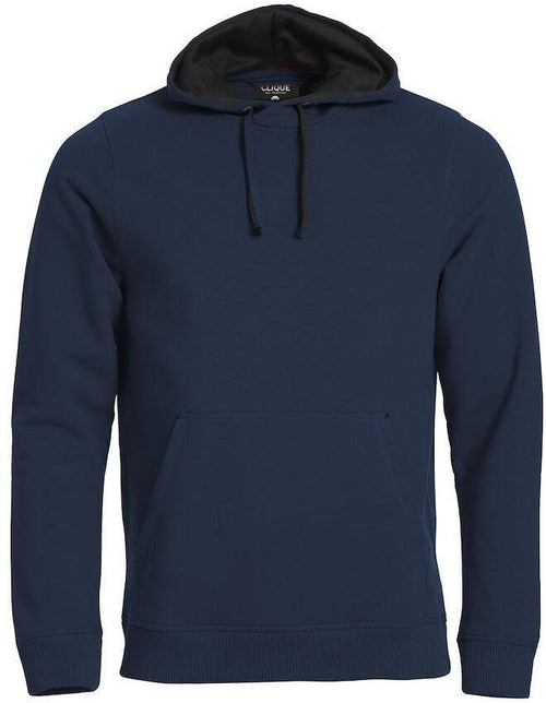 Felpa Classic Cappuccio Blu Felpa Pesante con Tascone Uomo Taglie Forti