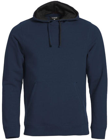 Felpa Classic Cappuccio Blu Felpa Pesante con Tascone Uomo