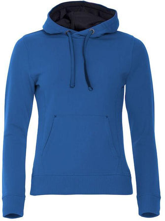 Felpa Classic Cappuccio Royal Azzurro Felpa Pesante con Tascone Donna