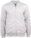 Felpa Clique Cardigan Nature Melange Felpa Uomo con Zip Cotone Organico Ecosostenibile