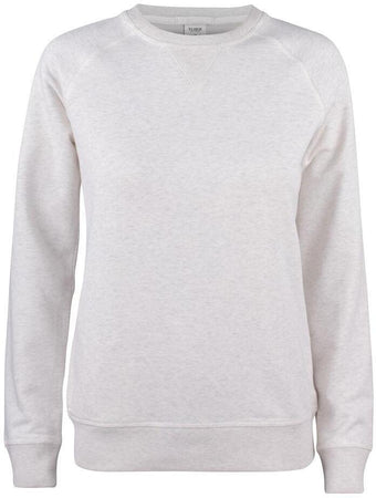 Felpa Clique Girocollo Nature Melange Felpa Donna Cotone Organico Ecosostenibile