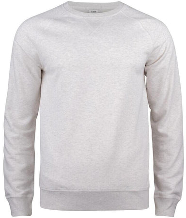 Felpa Clique Girocollo Nature Melange Felpa Uomo Cotone Organico Ecosostenibile