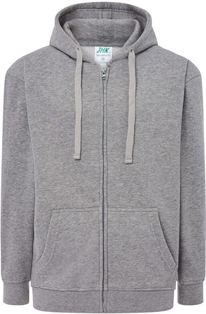 Felpa con cappuccio e zip intera manica lunga - SWUAHOOD