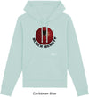 Felpa da Donna con Cappuccio Stampa Black beauty Hoodie DREAMERS Brand