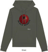 Felpa da Donna con Cappuccio Stampa Black beauty Hoodie DREAMERS Brand