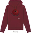 Felpa da Donna con Cappuccio Stampa Black beauty Hoodie DREAMERS Brand