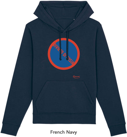 Felpa da Donna con Cappuccio Stampa "Divieto di Sosia" Hoodie DREAMERS Brand
