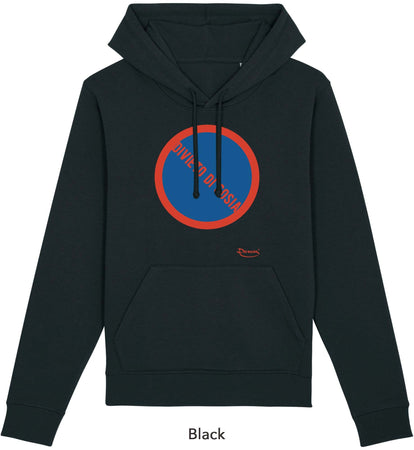 Felpa da Donna con Cappuccio Stampa "Divieto di Sosia" Hoodie DREAMERS Brand