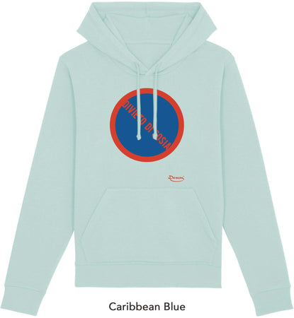 Felpa da Donna con Cappuccio Stampa "Divieto di Sosia" Hoodie DREAMERS Brand