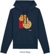 Felpa da Donna con Cappuccio Stampa Flometric Hoodie DREAMERS Brand