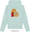 Felpa da Donna con Cappuccio Stampa Flometric Hoodie DREAMERS Brand