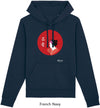 Felpa da Donna con Cappuccio Stampa Geisha Hoodie DREAMERS Brand