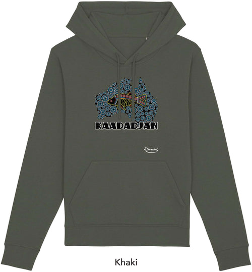 Felpa da Donna con Cappuccio Stampa Kaadadjan Hoodie DREAMERS Brand