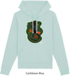 Felpa da Donna con Cappuccio Stampa Lizard Hoodie DREAMERS Brand