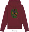 Felpa da Donna con Cappuccio Stampa Lizard Hoodie DREAMERS Brand