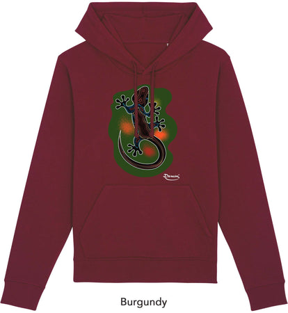 Felpa da Donna con Cappuccio Stampa "Lizard" Hoodie DREAMERS Brand