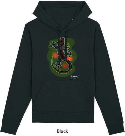 Felpa da Donna con Cappuccio Stampa "Lizard" Hoodie DREAMERS Brand