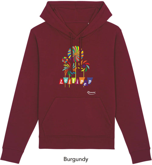 Felpa da Donna con Cappuccio Stampa Lollipop Hoodie DREAMERS Brand