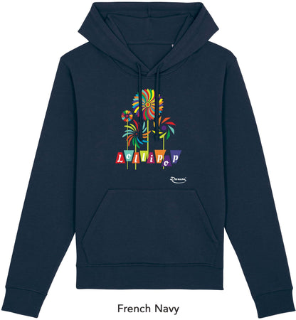 Felpa da Donna con Cappuccio Stampa "Lollipop" Hoodie DREAMERS Brand