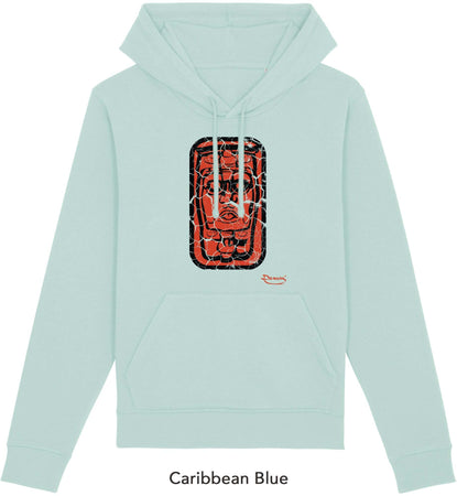 Felpa da Donna con Cappuccio Stampa "Olmeco" Hoodie DREAMERS Brand