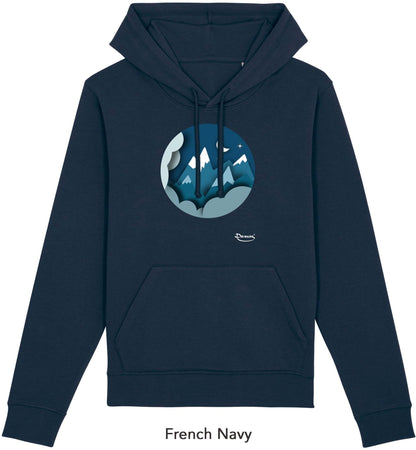 Felpa da Donna con Cappuccio Stampa "Paper Cut" Hoodie DREAMERS Brand