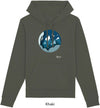 Felpa da Donna con Cappuccio Stampa Paper Cut Hoodie DREAMERS Brand