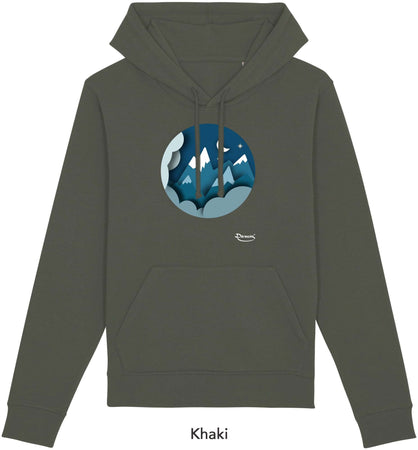 Felpa da Donna con Cappuccio Stampa "Paper Cut" Hoodie DREAMERS Brand