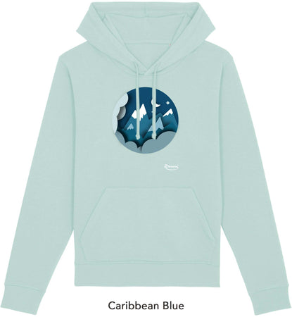 Felpa da Donna con Cappuccio Stampa "Paper Cut" Hoodie DREAMERS Brand