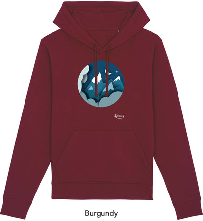 Felpa da Donna con Cappuccio Stampa "Paper Cut" Hoodie DREAMERS Brand